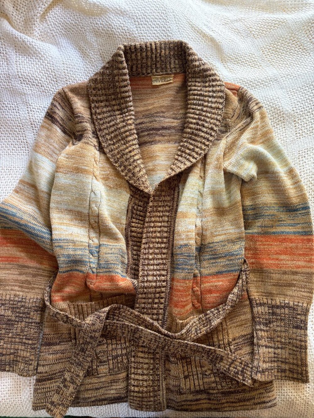Vintage 1970s Knit Cardigan